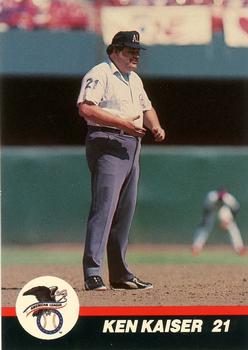 1989 T&M Sports Umpires #29 Ken Kaiser Front