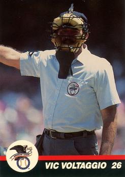 1989 T&M Sports Umpires #30 Vic Voltaggio Front