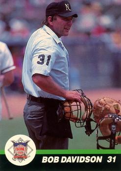 1989 T&M Sports Umpires #42 Bob Davidson Front