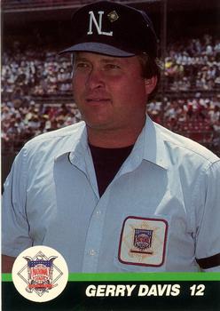 1989 T&M Sports Umpires #50 Gerry Davis Front