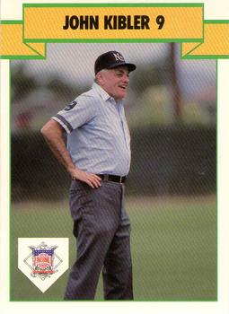 1990 T&M Sports Umpires #2 John Kibler Front