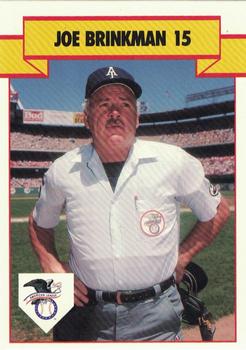 1990 T&M Sports Umpires #13 Joe Brinkman Front