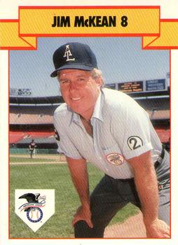 1990 T&M Sports Umpires #15 Jim McKean Front