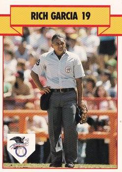 1990 T&M Sports Umpires #19 Rich Garcia Front