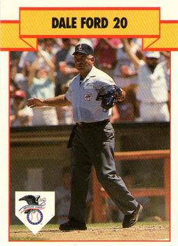 1990 T&M Sports Umpires #20 Dale Ford Front