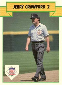 1990 T&M Sports Umpires #25 Jerry Crawford Front