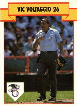 1990 T&M Sports Umpires #29 Vic Voltaggio Front