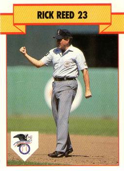 1990 T&M Sports Umpires #44 Rick Reed Front