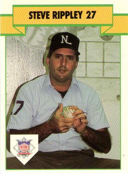1990 T&M Sports Umpires #45 Steve Rippley Front