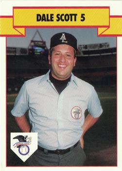 1990 T&M Sports Umpires #54 Dale Scott Front