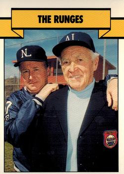 1990 T&M Sports Umpires #64 The Runges Front