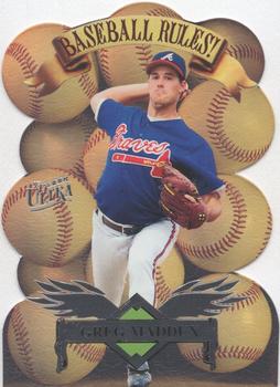 1997 Ultra - Baseball Rules! #5 Greg Maddux Front
