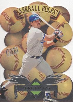 1997 Ultra - Baseball Rules! #8 Mike Piazza Front