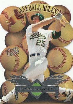 1997 Ultra - Baseball Rules! #6 Mark McGwire Front