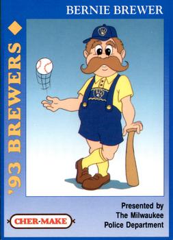 1993 Milwaukee Brewers Police #NNO Bernie Brewer Front