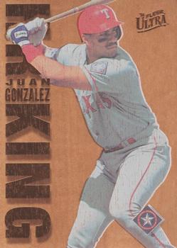1996 Ultra - HR Kings (Home Run Kings) Redemptions #NNO Juan Gonzalez Front