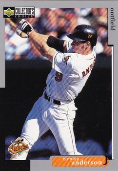 1998 Collector's Choice Baltimore Orioles #9 Brady Anderson Front