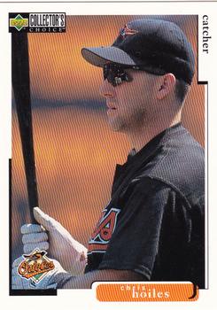 1998 Collector's Choice Baltimore Orioles #12 Chris Hoiles Front