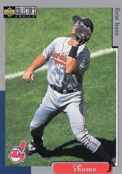 1998 Collector's Choice Cleveland Indians #8 Jim Thome Front