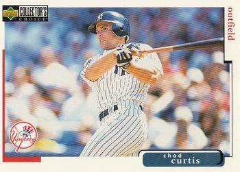 1998 Collector's Choice New York Yankees #1 Chad Curtis Front
