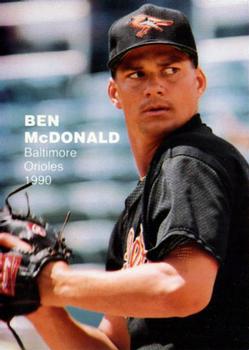 1990 M.V.P. Rookies Superstars Set of 12 (unlicensed) #1 Ben McDonald Front
