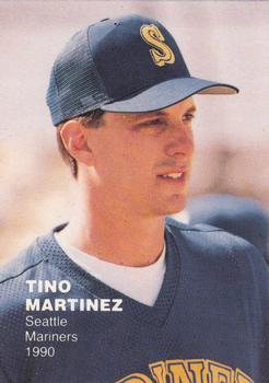 1990 M.V.P. Rookies Superstars Set of 12 (unlicensed) #8 Tino Martinez Front
