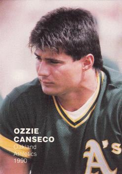 1990 M.V.P. Rookies Superstars Set of 12 (unlicensed) #10 Ozzie Canseco Front