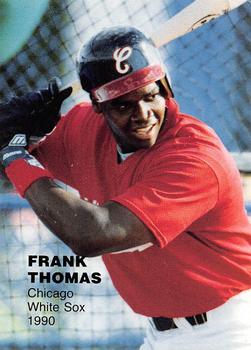 1990 M.V.P. Rookies Superstars Set of 12 (unlicensed) #11 Frank Thomas Front