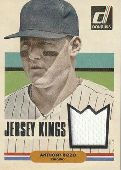 2015 Donruss - Jersey Kings #4 Anthony Rizzo Front