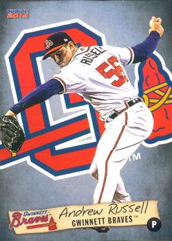 2014 Choice Gwinnett Braves #20 Andrew Russell Front