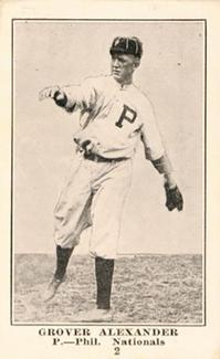 1917 Boston Store (H801-8) #2 Grover Cleveland Alexander Front