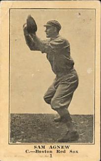 1917 Collins-McCarthy (E135) #1 Sam Agnew Front