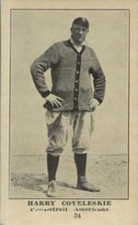 1917 Collins-McCarthy (E135) #34 Harry Coveleski Front