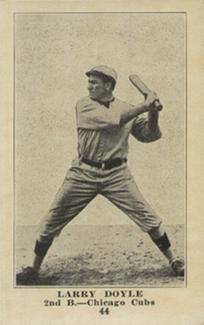 1917 Collins-McCarthy (E135) #44 Larry Doyle Front