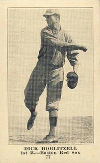1917 Collins-McCarthy (E135) #77 Dick Hoblitzell Front