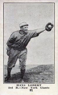 1917 Collins-McCarthy (E135) #91 Hans Lobert Front