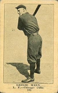 1917 Collins-McCarthy (E135) #106 Leslie Mann Front