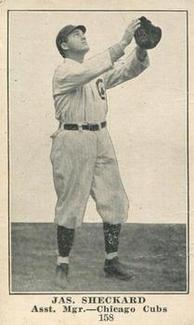 1917 Collins-McCarthy (E135) #158 Jimmy Sheckard Front