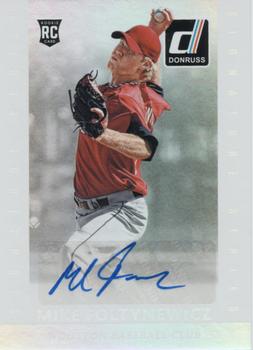 2015 Donruss - Signature Series #31 Mike Foltynewicz Front