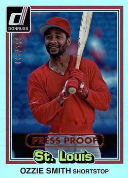 2015 Donruss - Inaugural 1981 Edition Press Proof Bronze #241 Ozzie Smith Front