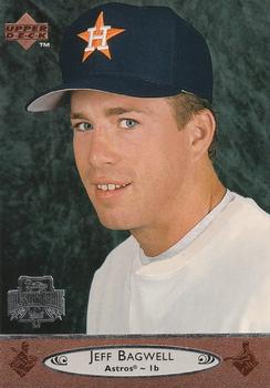 1996 Upper Deck All-Star Card Set 3x5 #80 Jeff Bagwell Front