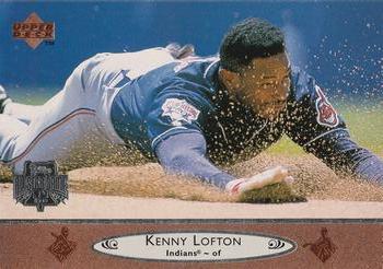 1996 Upper Deck All-Star Card Set 3x5 #319 Kenny Lofton Front