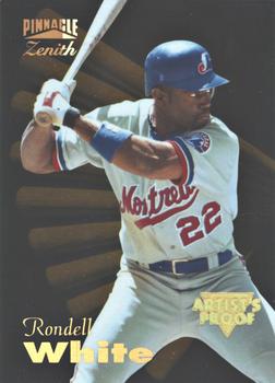 1996 Zenith - Artist's Proofs #4 Rondell White Front