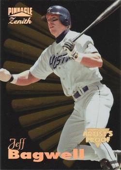 1996 Zenith - Artist's Proofs #24 Jeff Bagwell Front