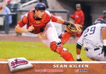 2009 Grandstand Lowell Spinners #NNO Sean Killeen Front