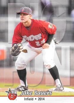 2014 Grandstand Fort Wayne TinCaps #2 Jake Bauers Front