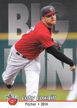 2014 Grandstand Fort Wayne TinCaps #8 Coby Cowgill Front