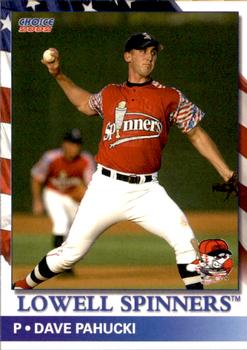 2002 Choice Lowell Spinners #10 Dave Pahucki Front