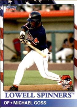 2002 Choice Lowell Spinners #26 Michael Goss Front