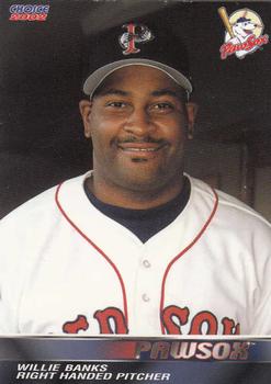 2002 Choice Pawtucket Red Sox #04 Willie Banks Front